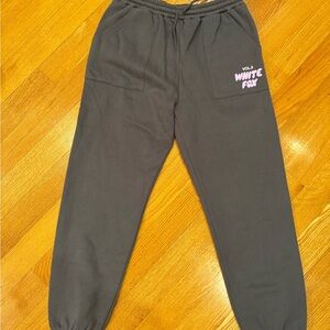 White Fox Gray Sweatpants
